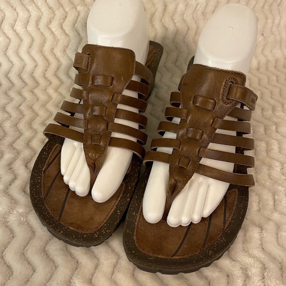 TEVA CARBRILLO THONG STRAPPY WEDGE SANDAL LADIES SIZE 11
